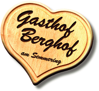 Willkommen im Gasthof Berghof am Semmering Logo